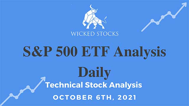 Daily S&P 500 SPDR (SPY) ETF Technical Analysis 10/6/21