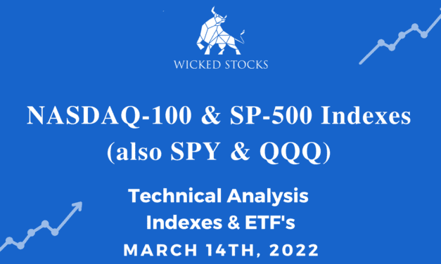 NASDAQ-100 & SP-500 Weekly Analysis 3/14/22