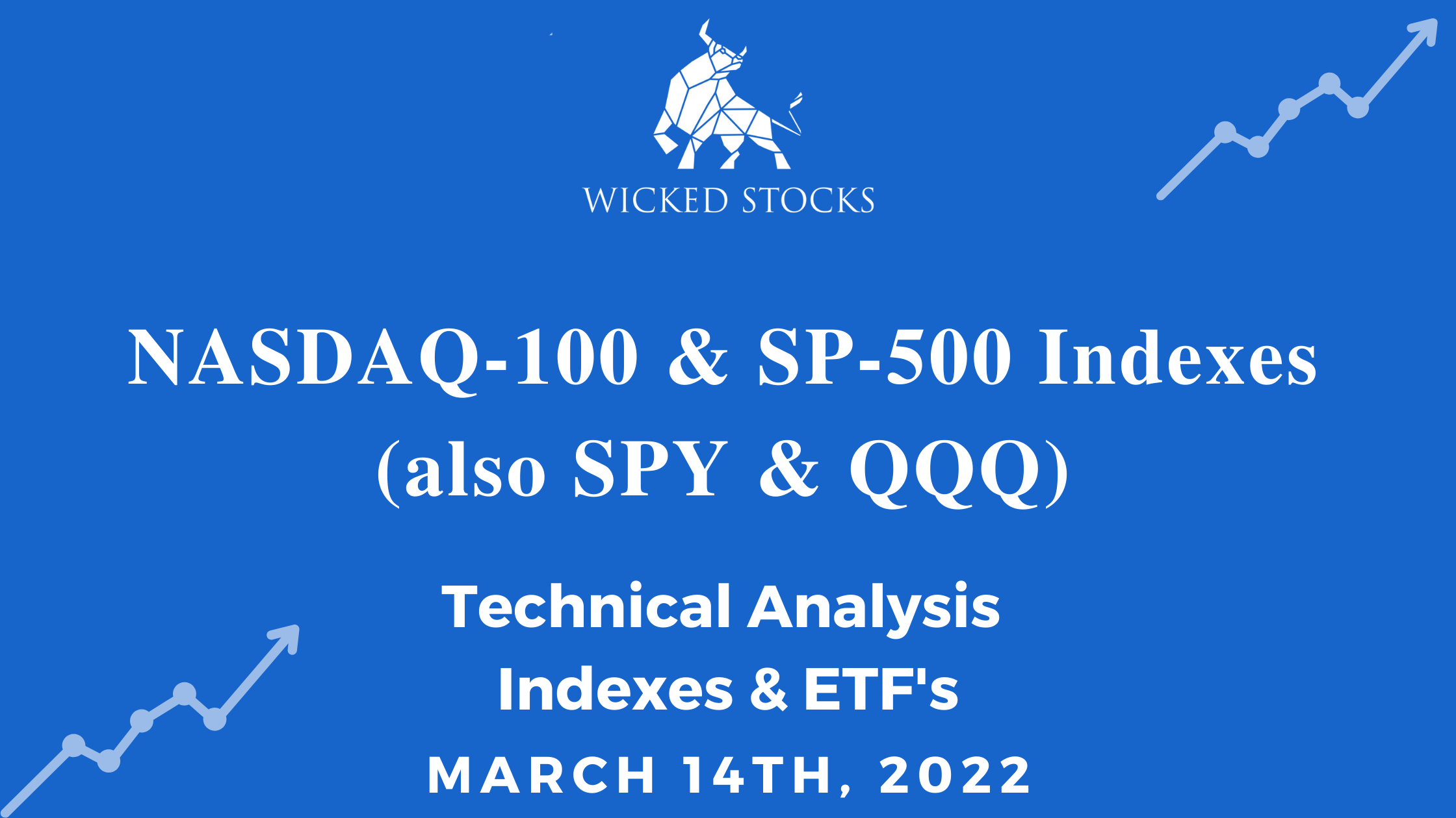 NASDAQ-100 & SP-500 Weekly Analysis 3/14/22