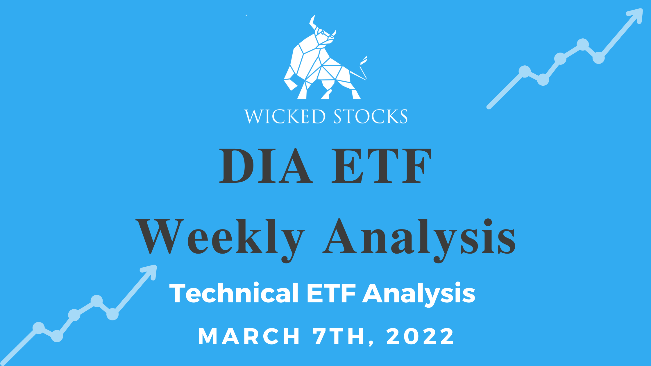 DIA ETF Technical Weekly Analysis