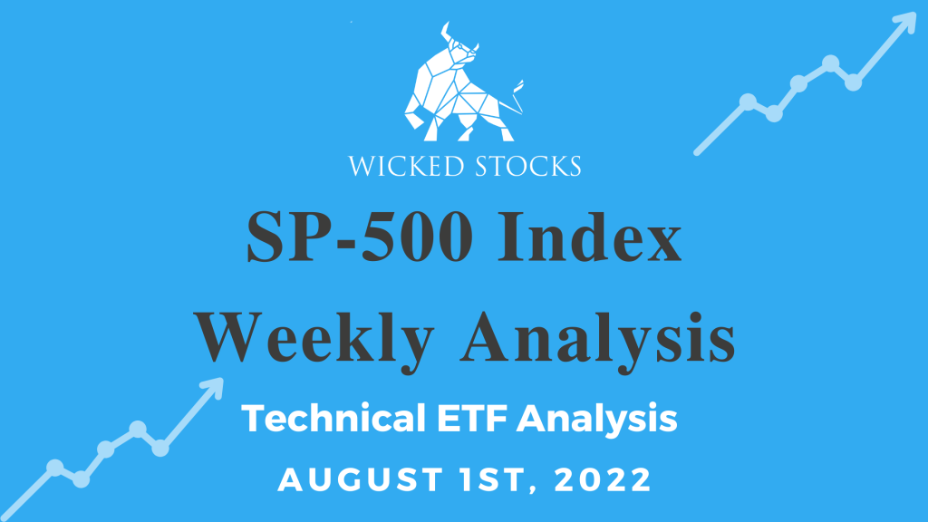 SP-500 Index Weekly Analysis 8/1/2022