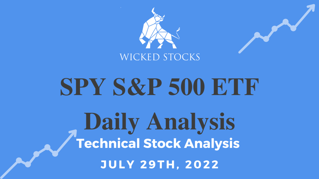 SPY Daily ETF Technical Analysis 7/29/22