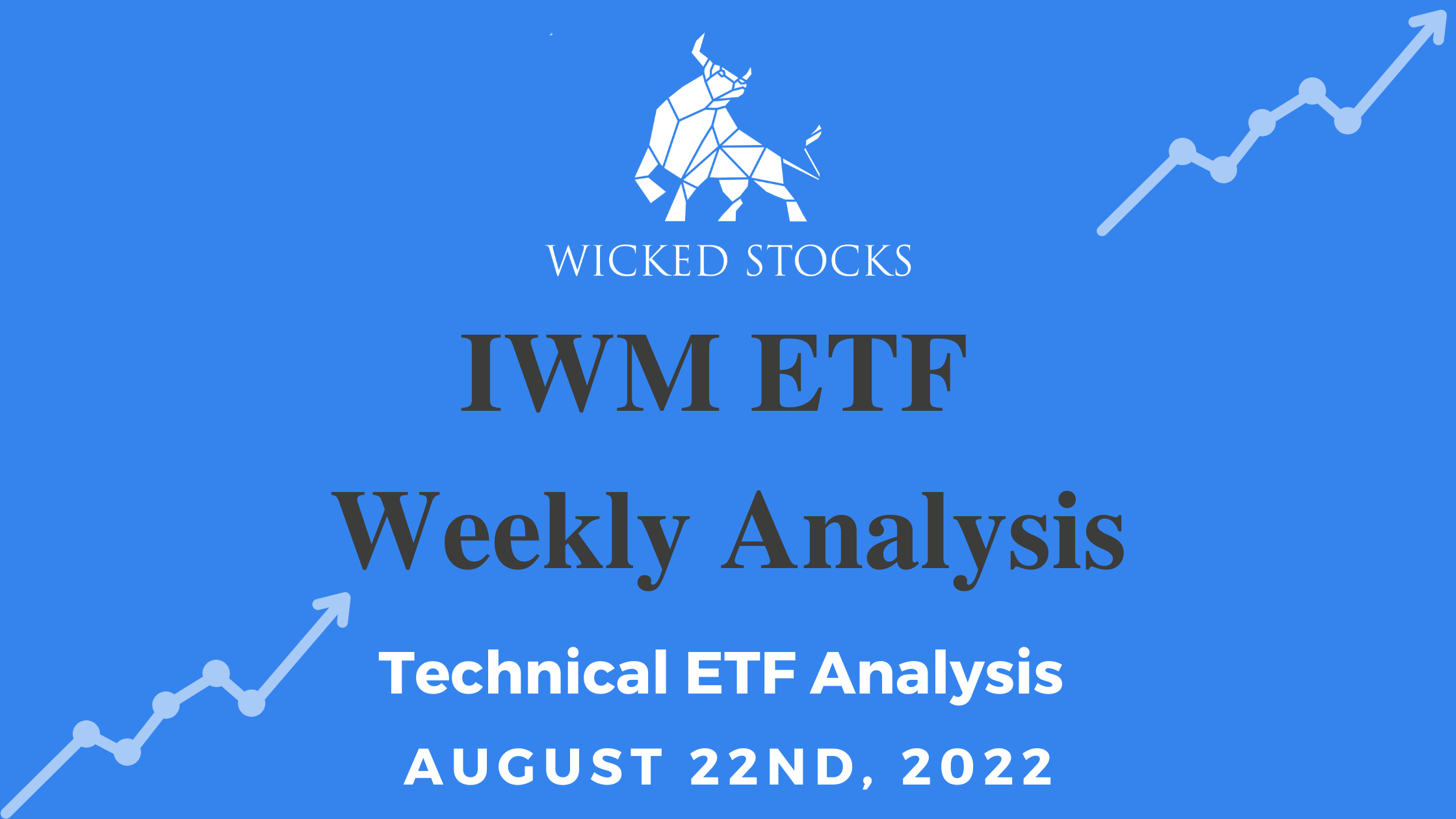 IWM ETF Weekly Analysis 8/22/22