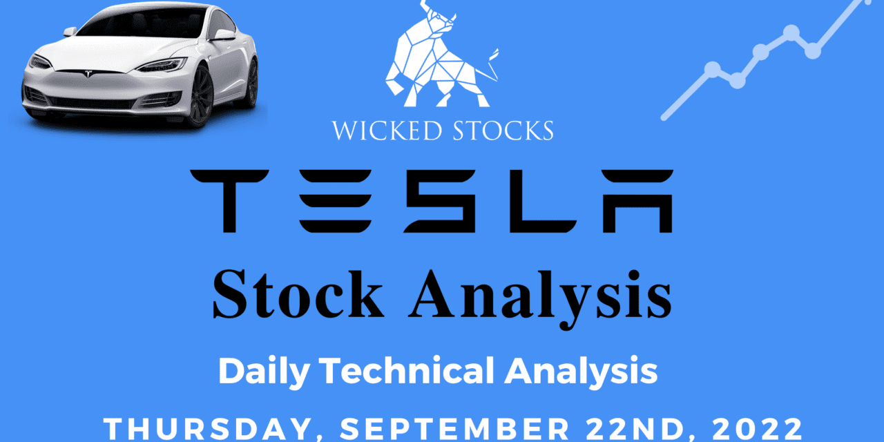 Tesla Inc. (TSLA) Daily Analysis 9/22/2022