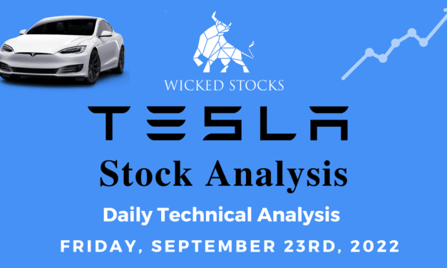 Tesla Inc. (TSLA) Daily Analysis 9/23/2022