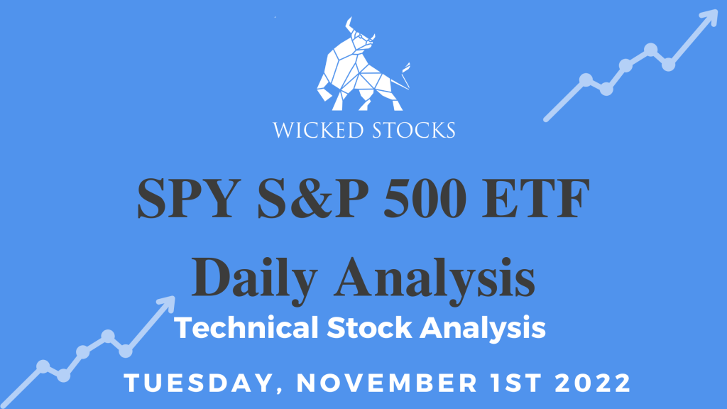 SPY Daily ETF Technical Analysis 11/1/22
