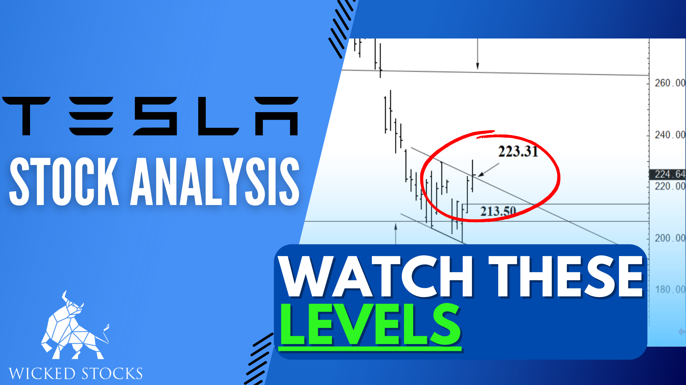 Daily Tesla Inc. (TSLA) Analysis 10/28/22