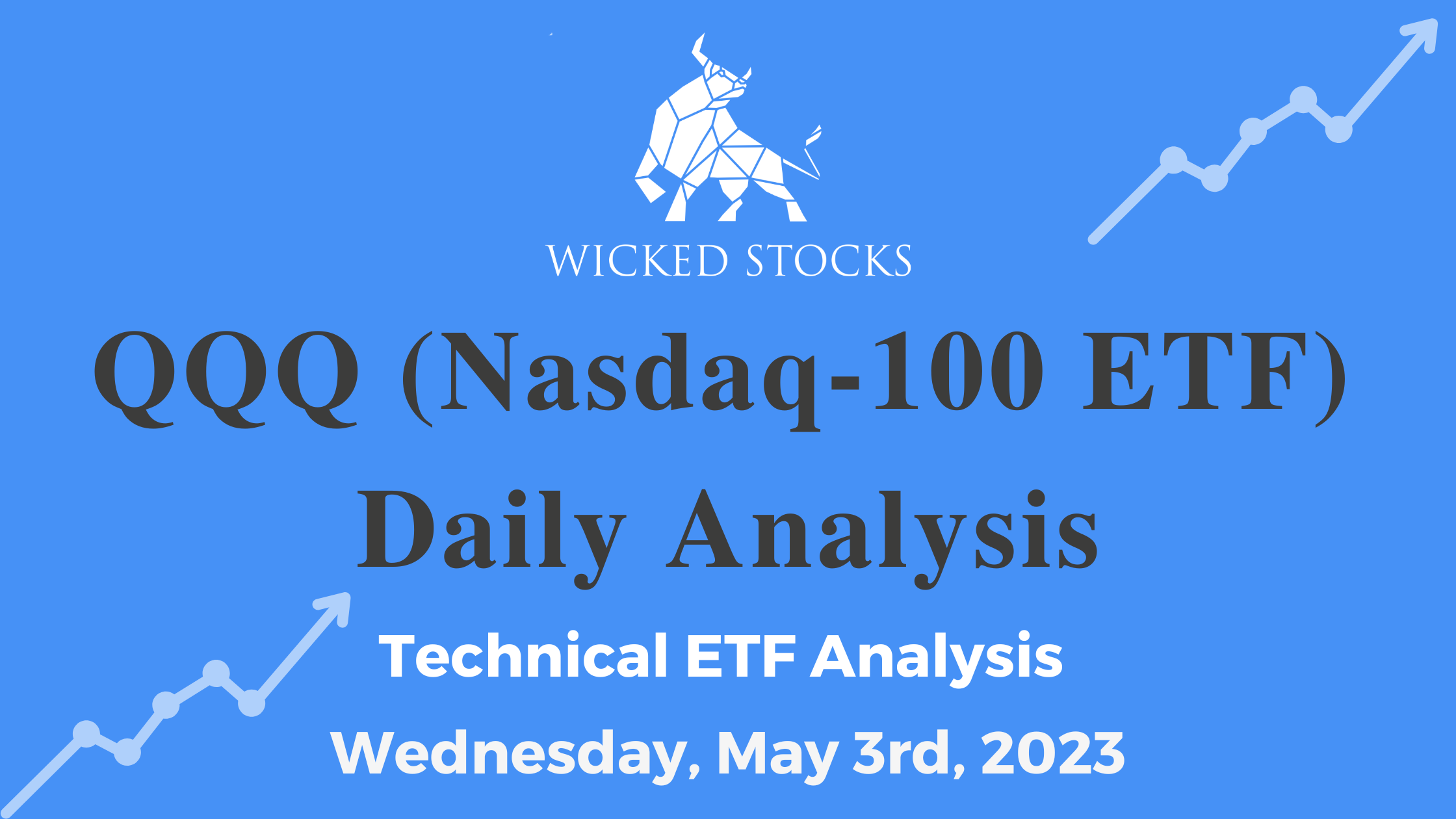 QQQ Daily ETF Technical Analysis 5/3/23