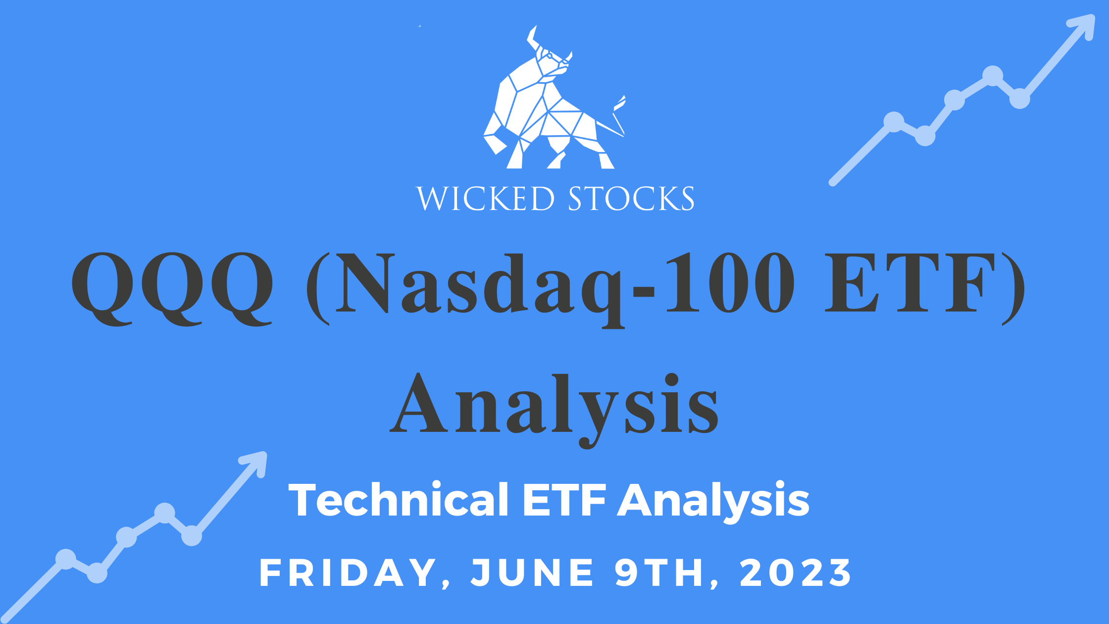 QQQ Daily ETF Technical Analysis 6/9/23