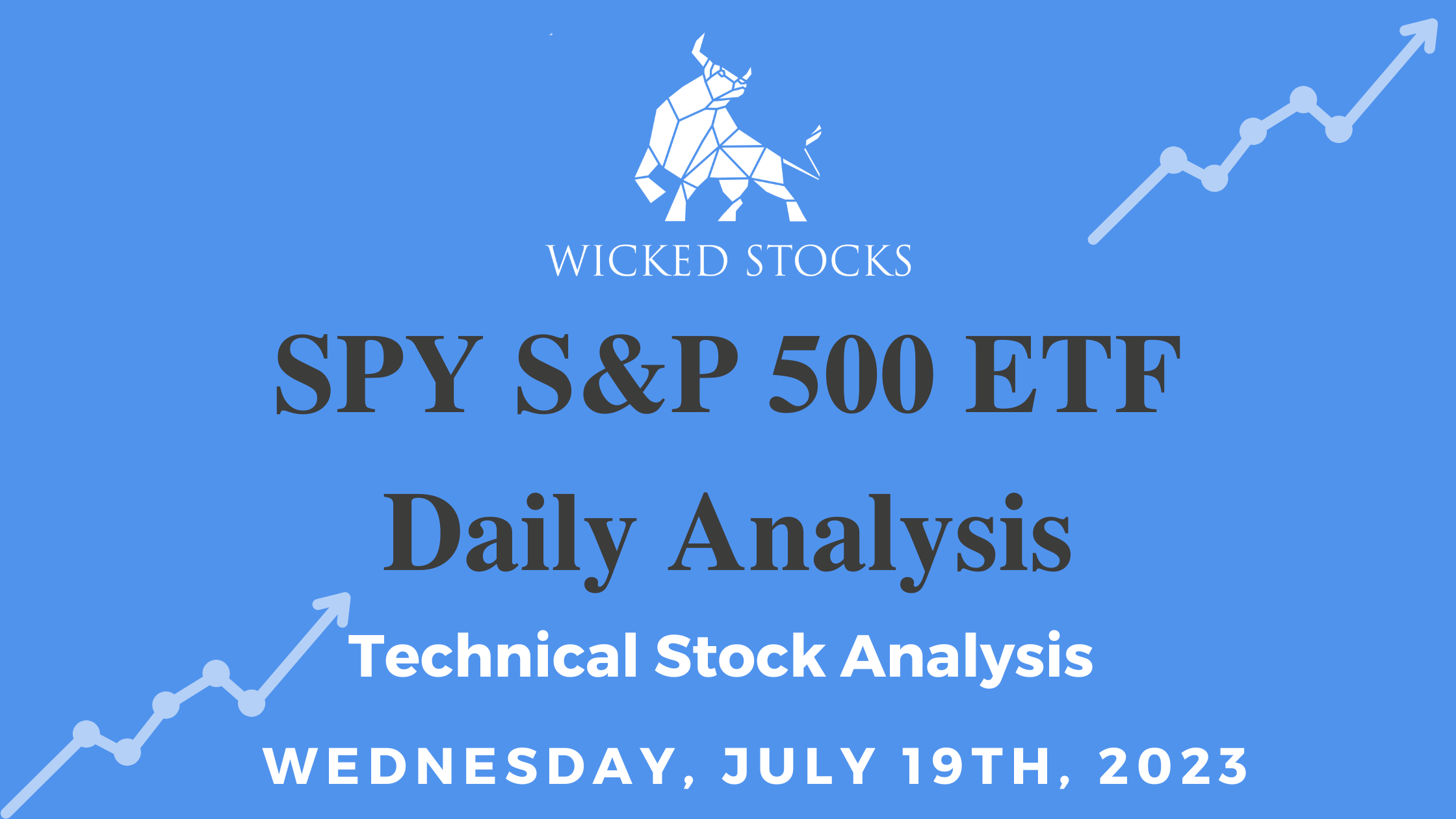 SPY Daily ETF Technical Analysis 7/19/23