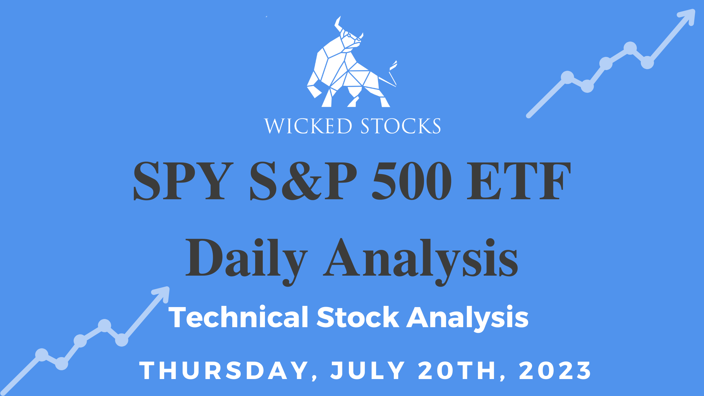 SPY Daily ETF Technical Analysis 7/20/23