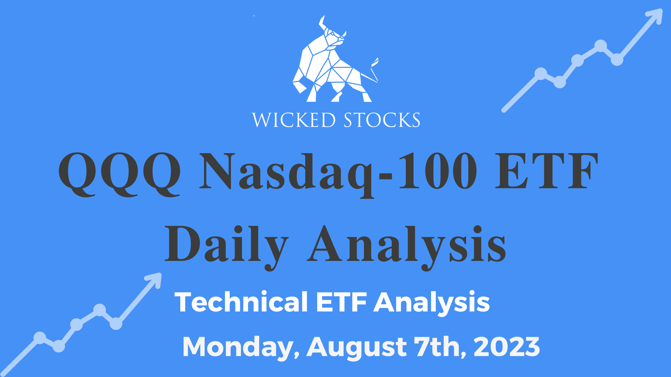 Daily QQQ ETF Analysis 8/7/23