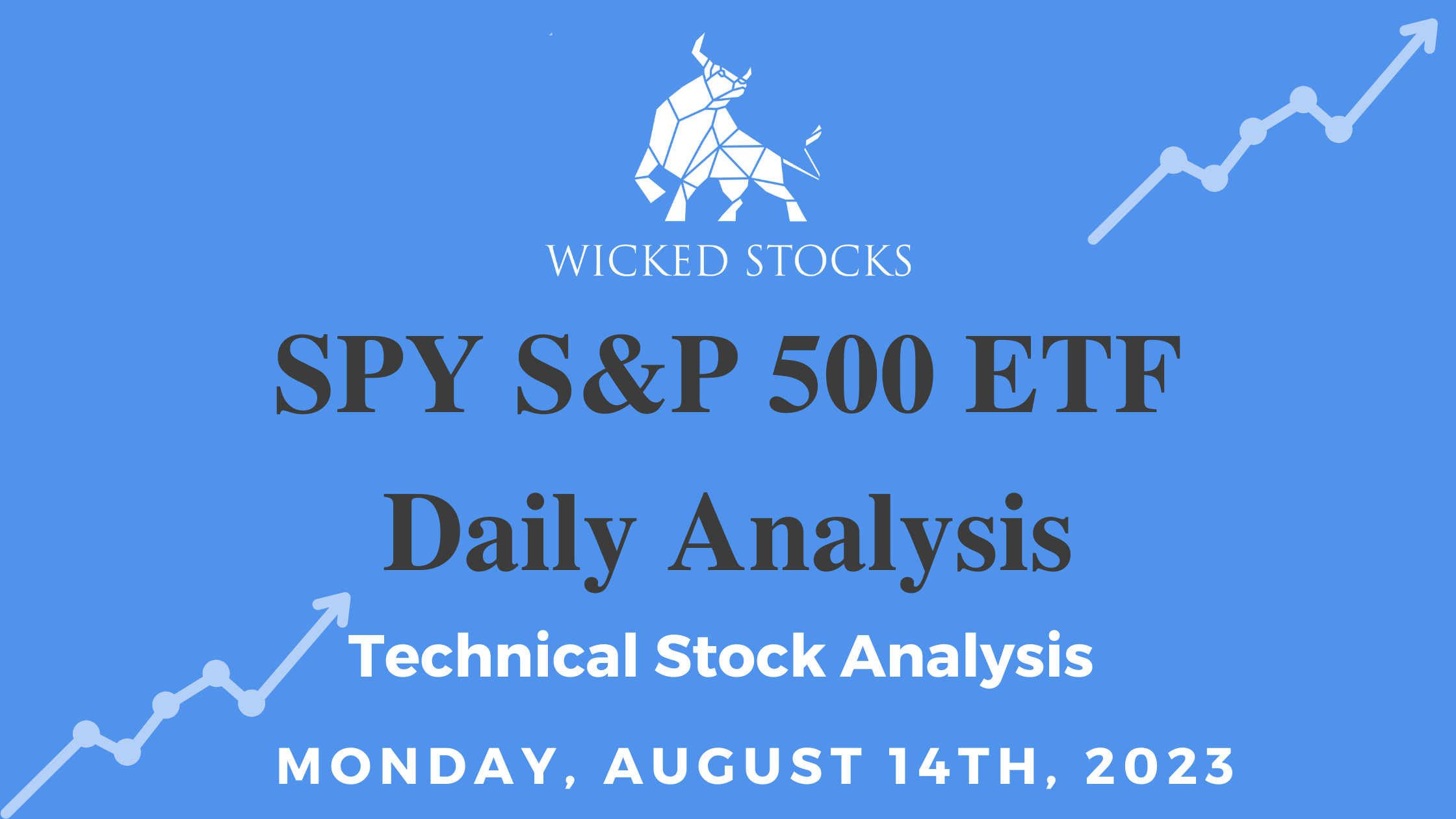 SPY Daily ETF Technical Analysis 8/14/23