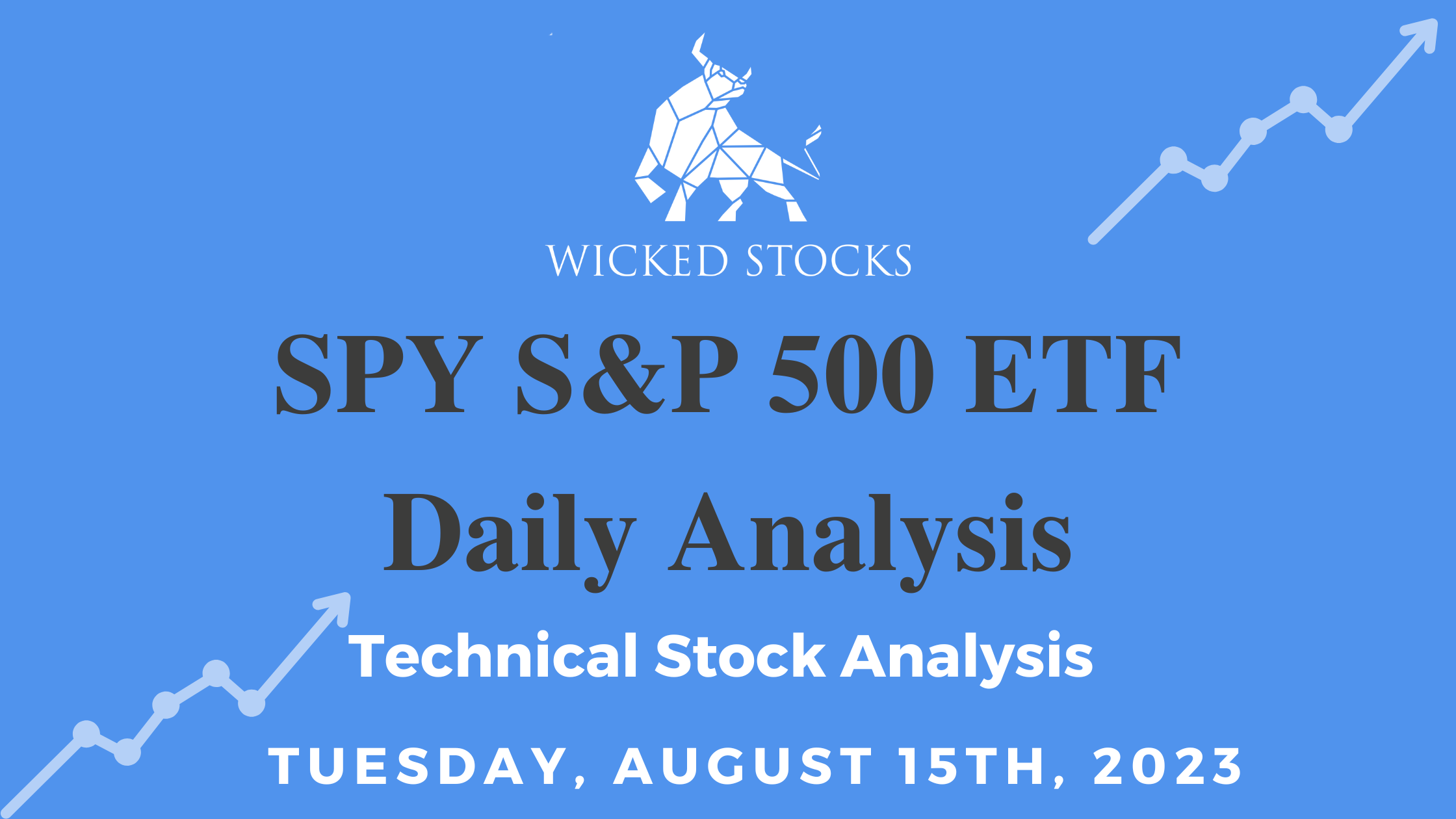 SPY Daily ETF Technical Analysis 8/15/23