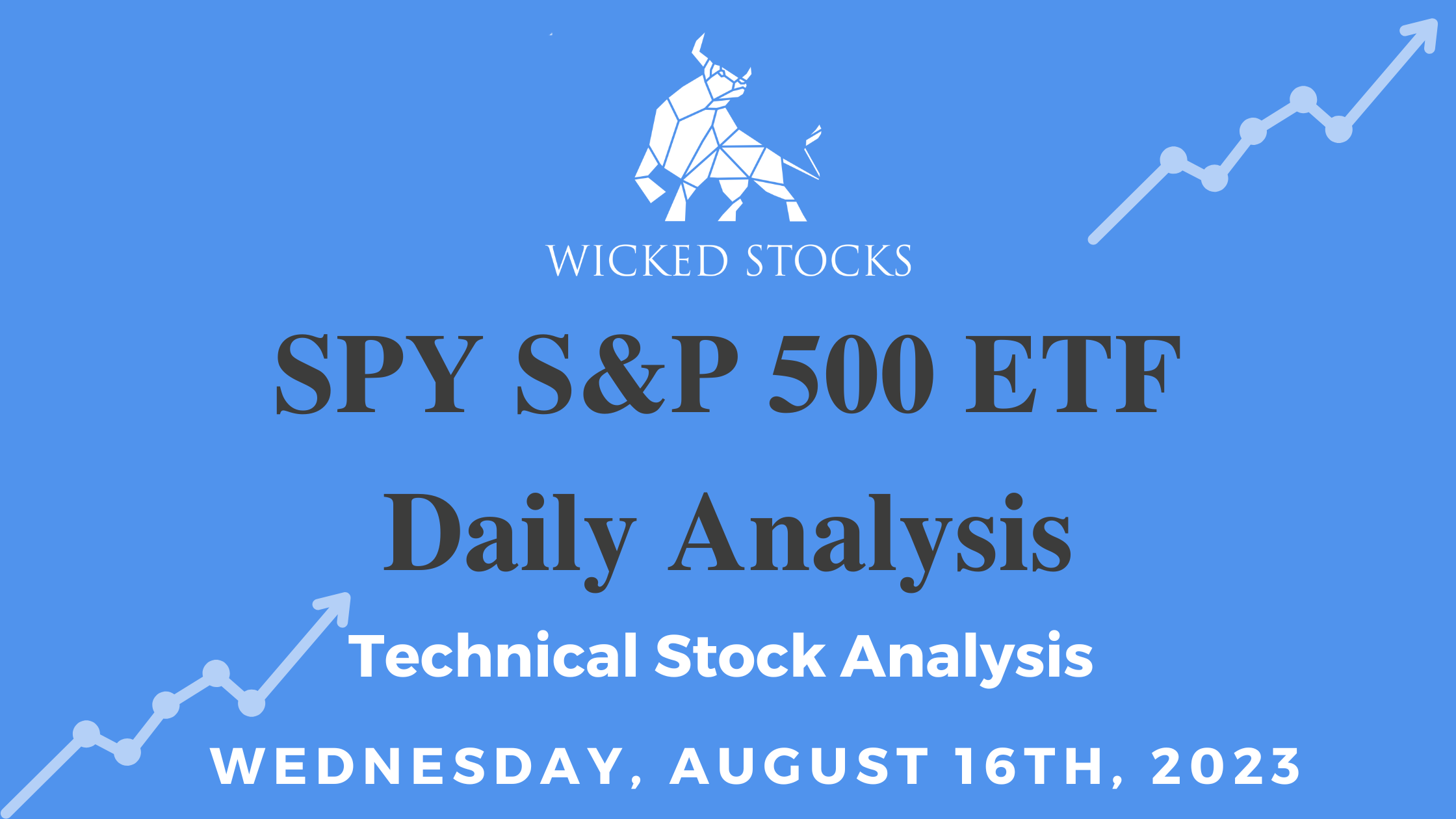 SPY Daily ETF Technical Analysis 8/16/23