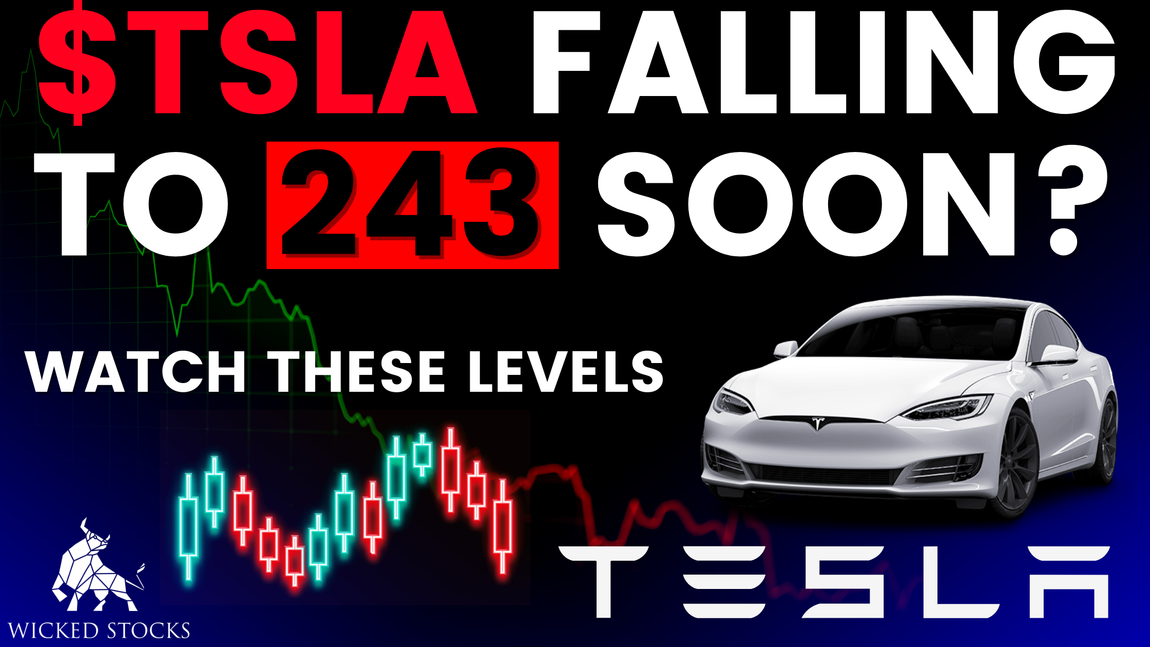 Tesla (TSLA) Daily Technical Analysis 8/3/23