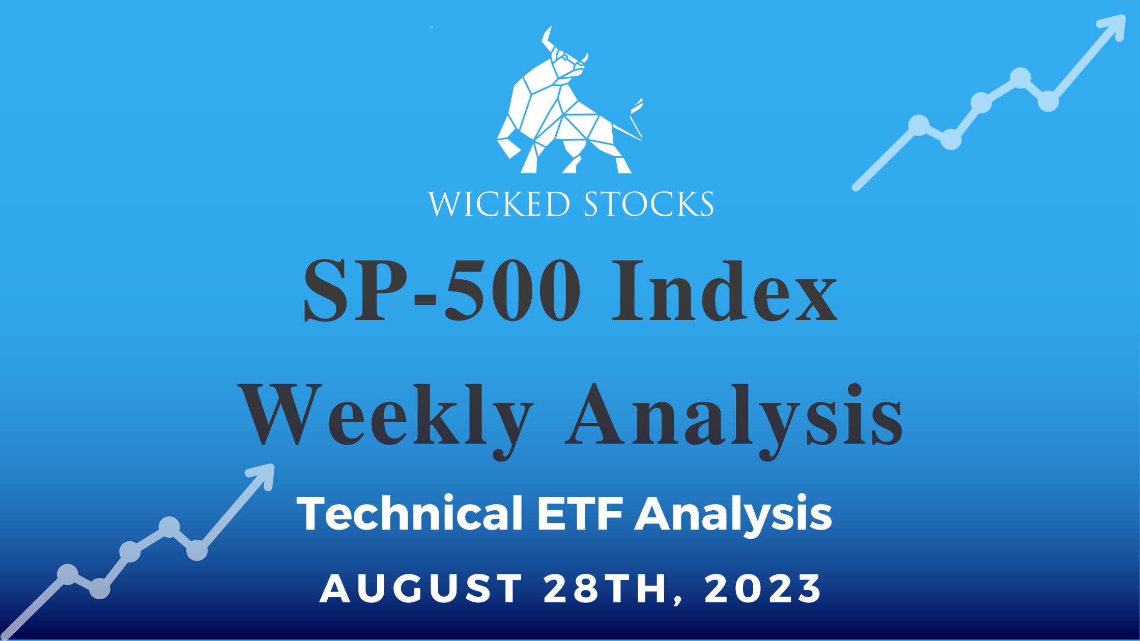 SP-500 Index Weekly Analysis 8/28/23