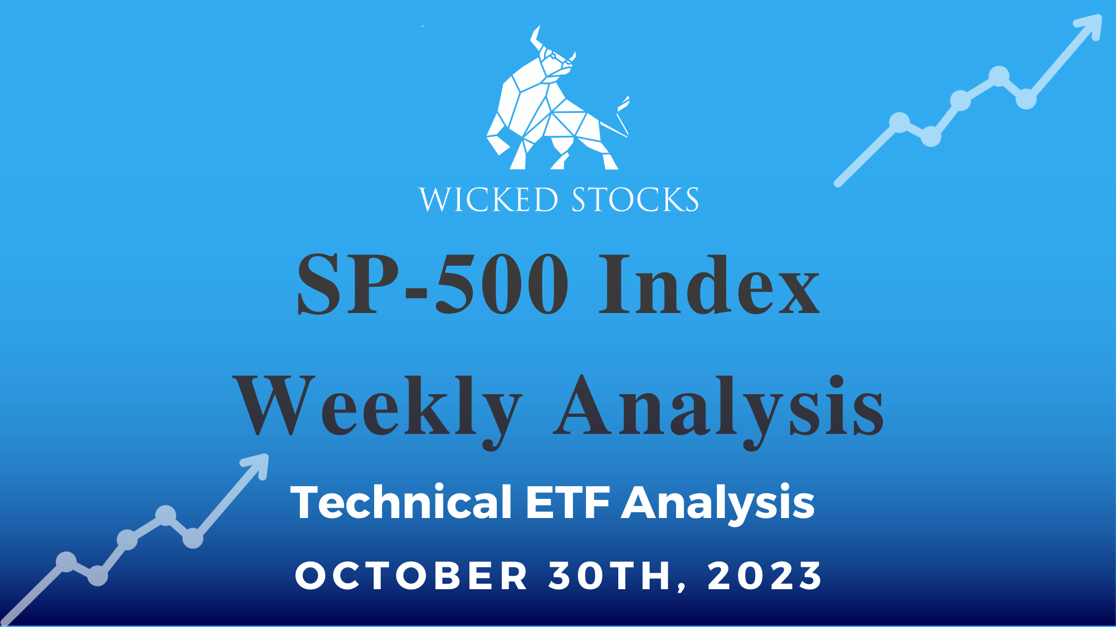 SP-500 Index Weekly Analysis 10/30/23