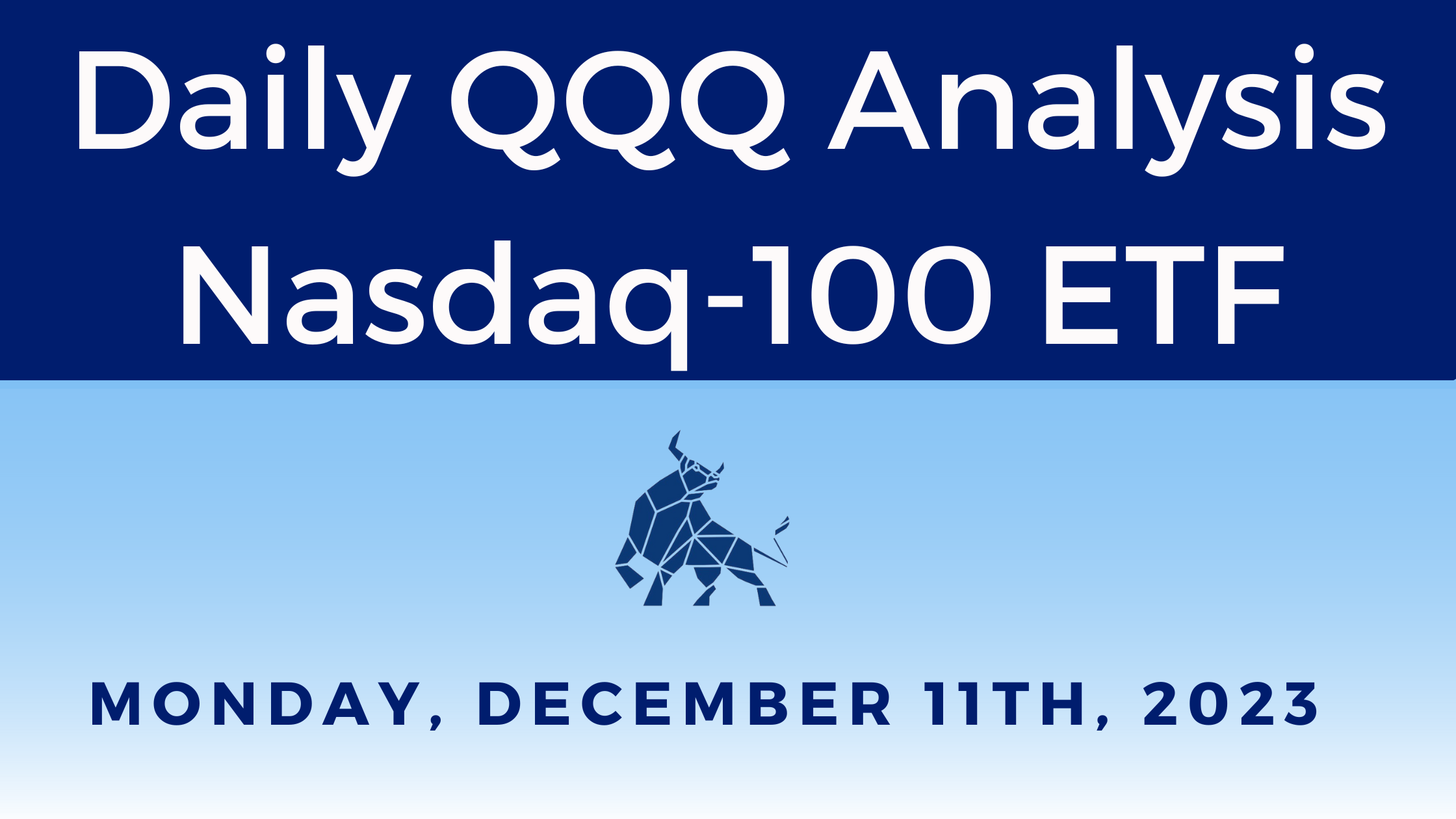 Daily QQQ Report 12/11/23