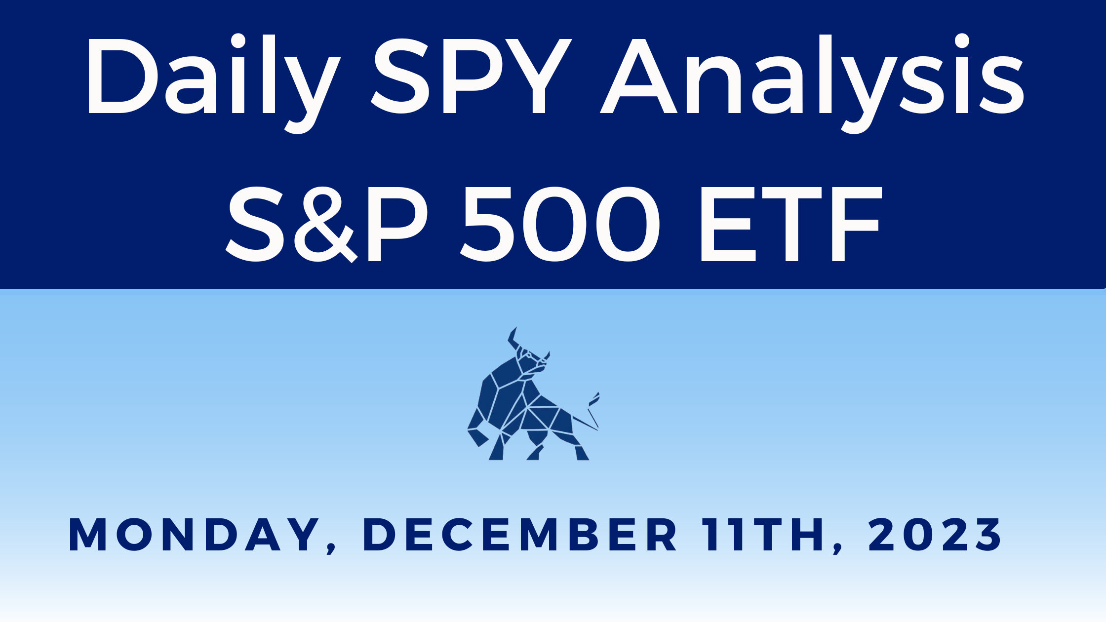 Daily SPY Report