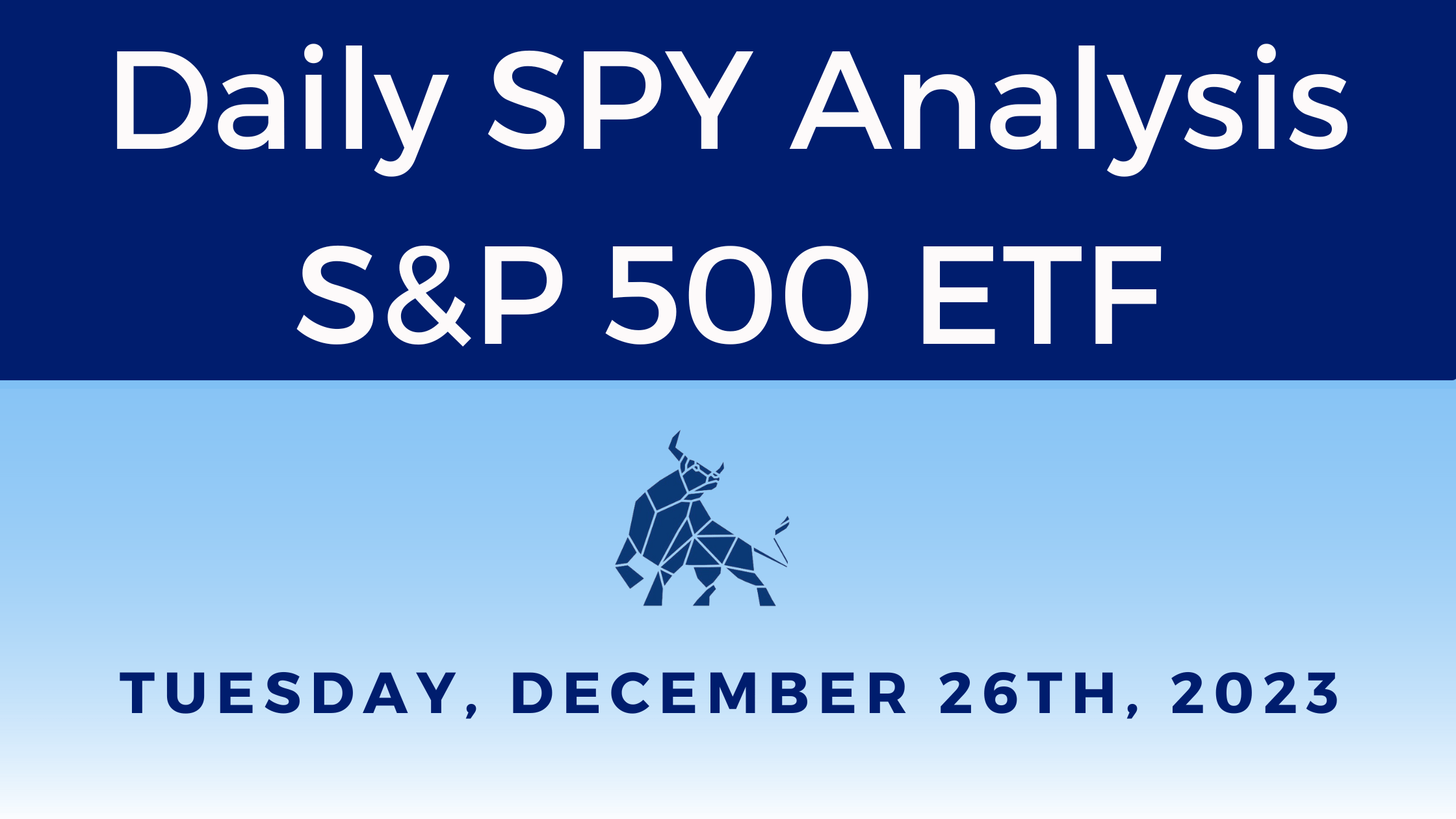 SPY Daily ETF Analysis