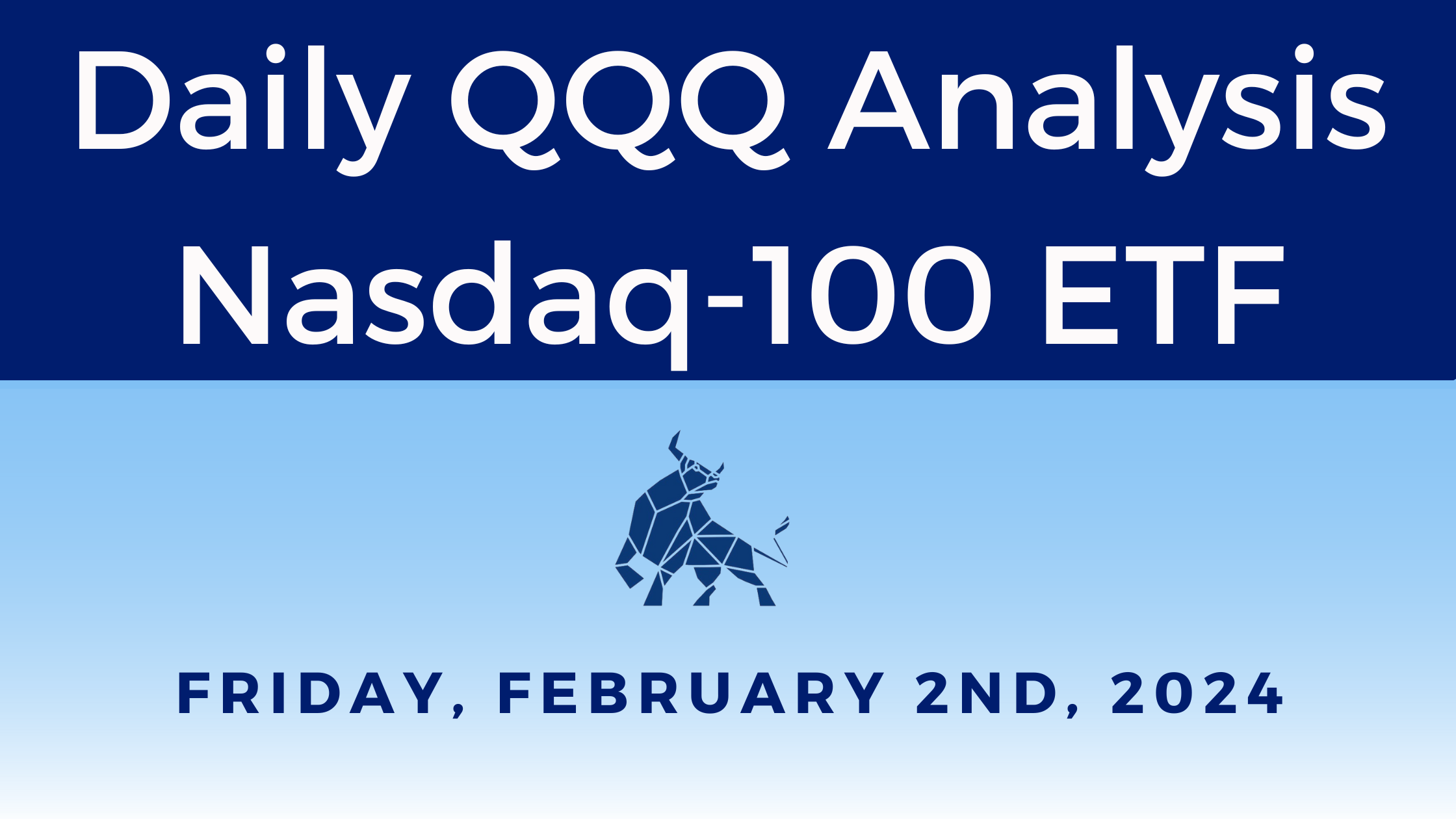 Daily QQQ Report 2/2/23