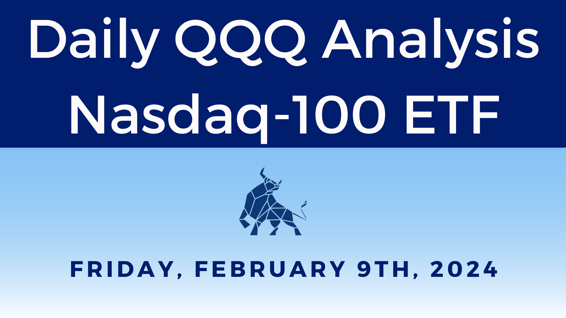 QQQ Daily ETF Analysis 2/9/23